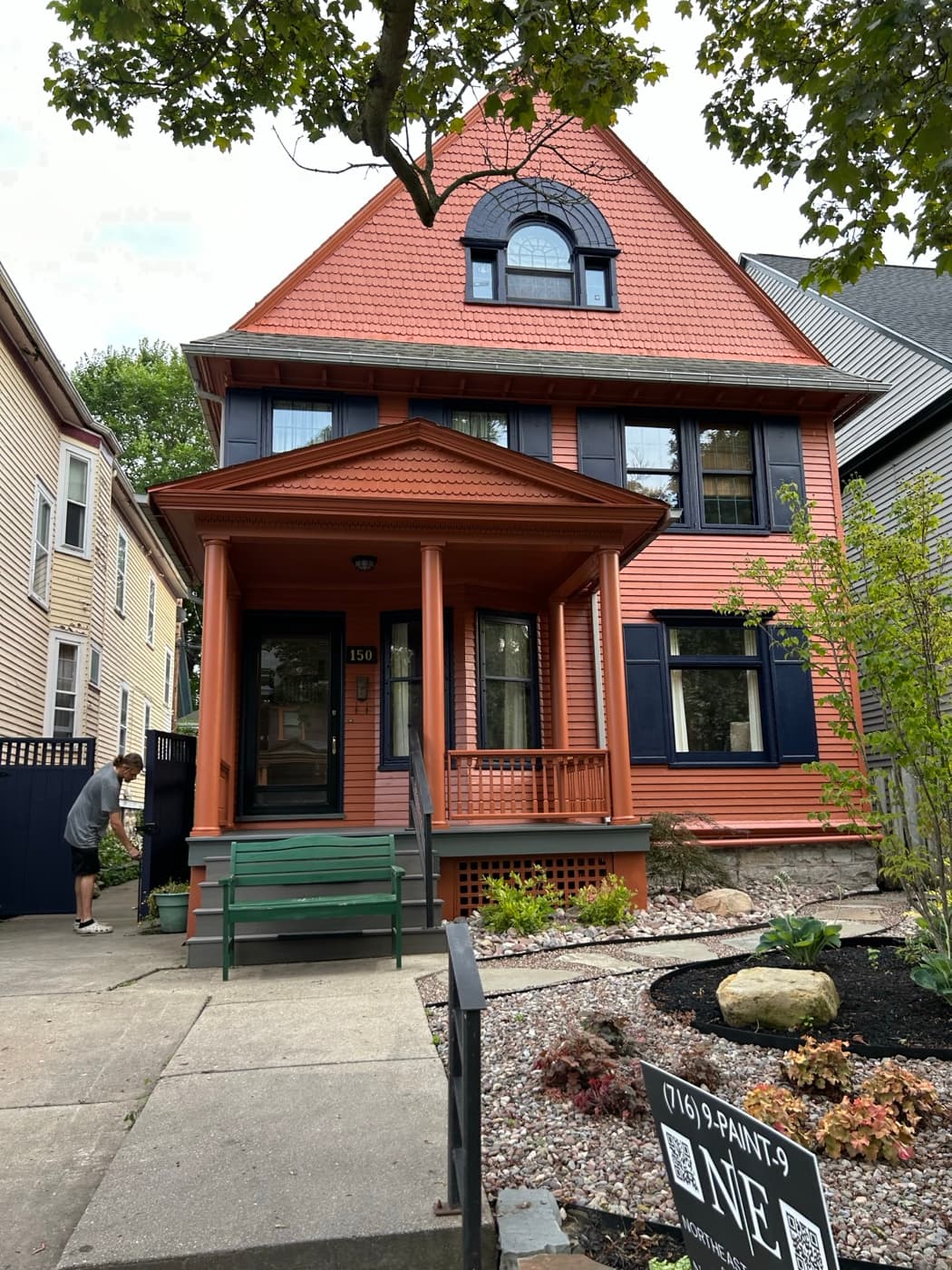 Exterior Painting — Elmwood Village, Buffalo