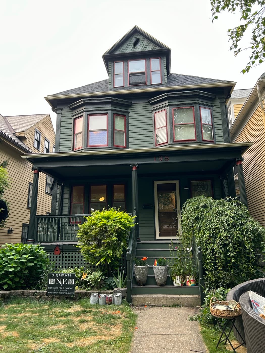 Exterior Painting — Norwood Ave, Buffalo